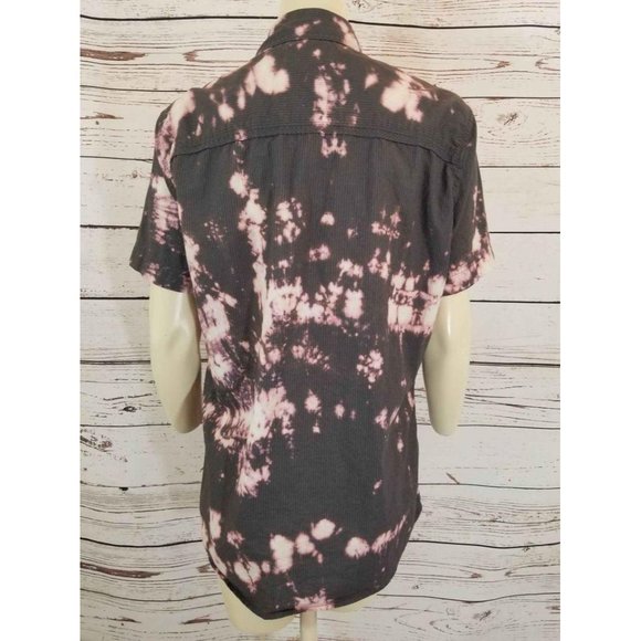 ROCK REPUBLIC Custom Reverse Tie-Dye Mens Shirt M - Picture 4 of 10
